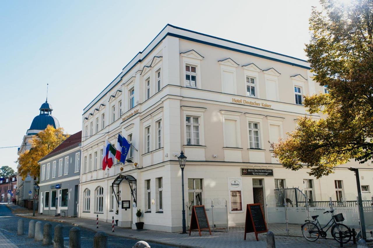 Hotel & Restaurant "Deutscher Kaiser" Perleberg Eksteriør bilde